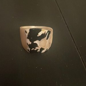 Abalone shell ring size 8